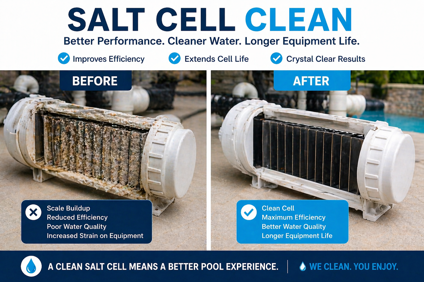 Salt Cell Cleaning Service - AquaLock Hydro Solutions